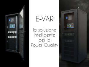 e-var soluzione intelligente per la power quality