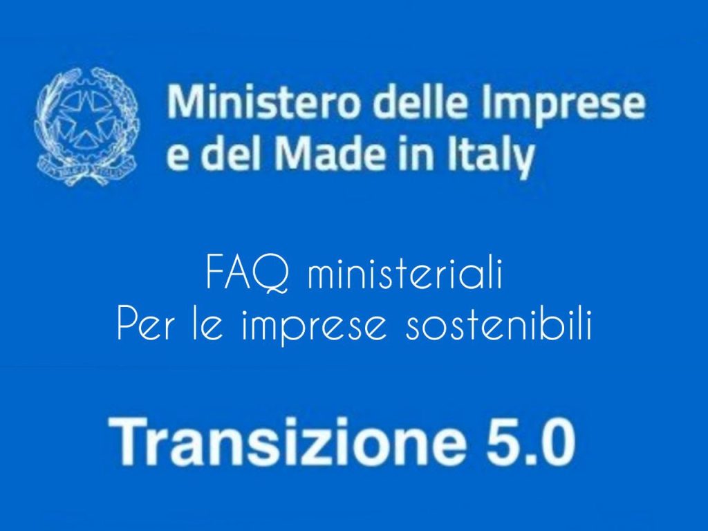 faq transizione 5.0
